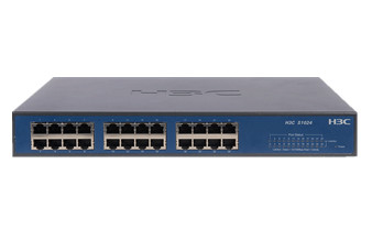 H3C(華三)S1024 24口百兆快速以太網(wǎng)交換機(jī)