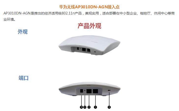 華為無線AP3010DN-AGN接入點 華為無線AP3010DN-AGN接入點